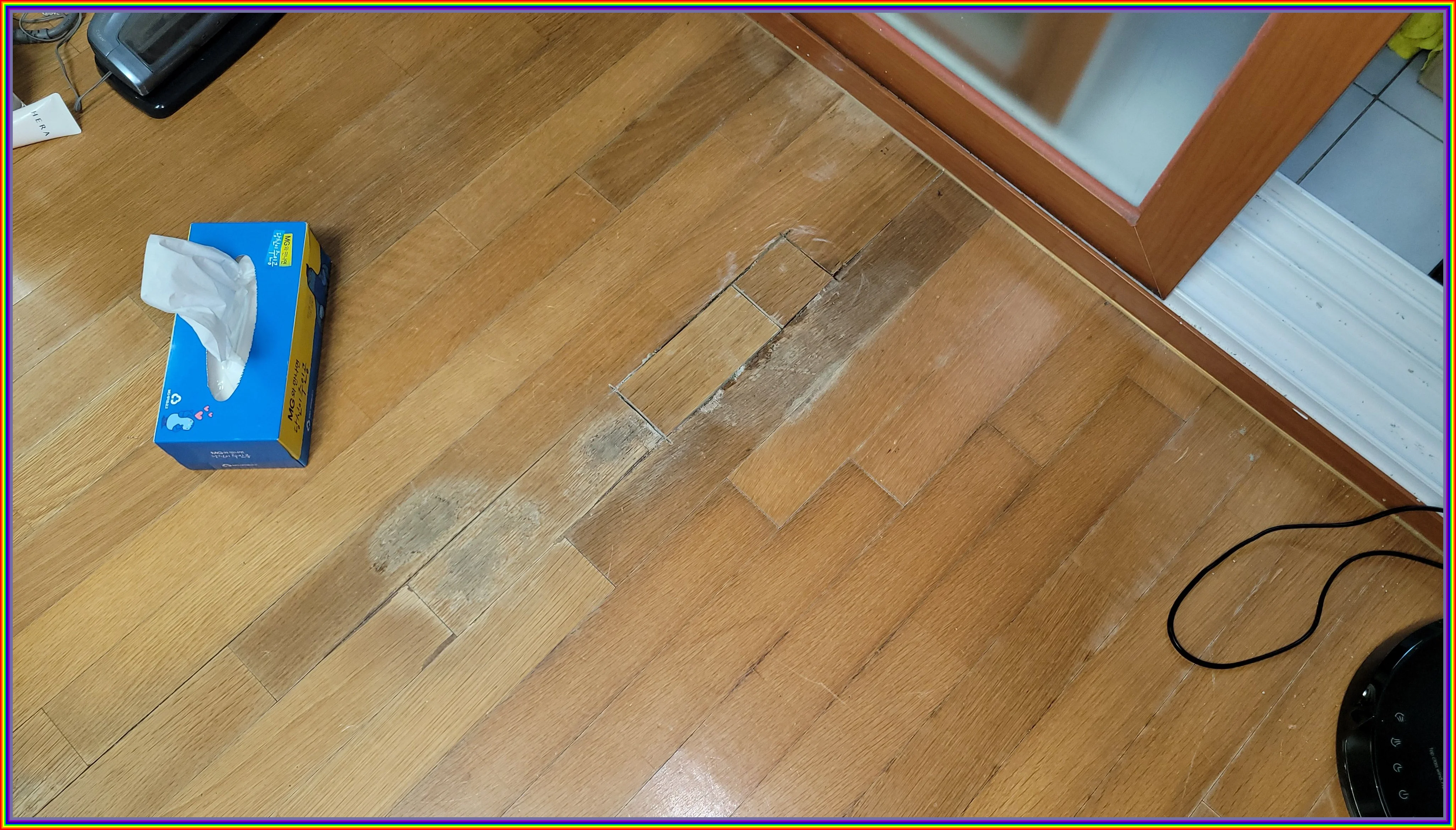 누수 현장 이미지