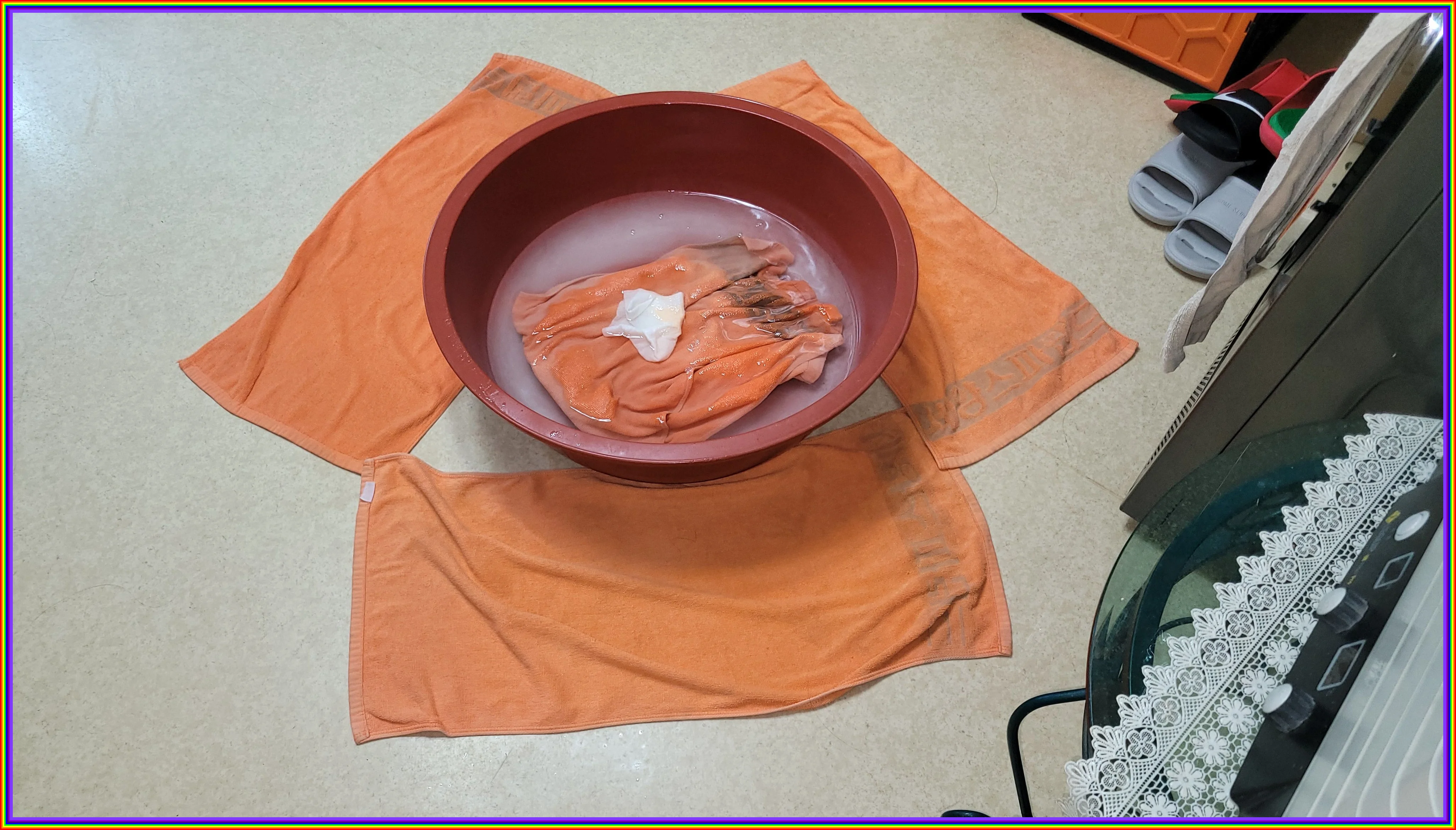 누수 현장 이미지