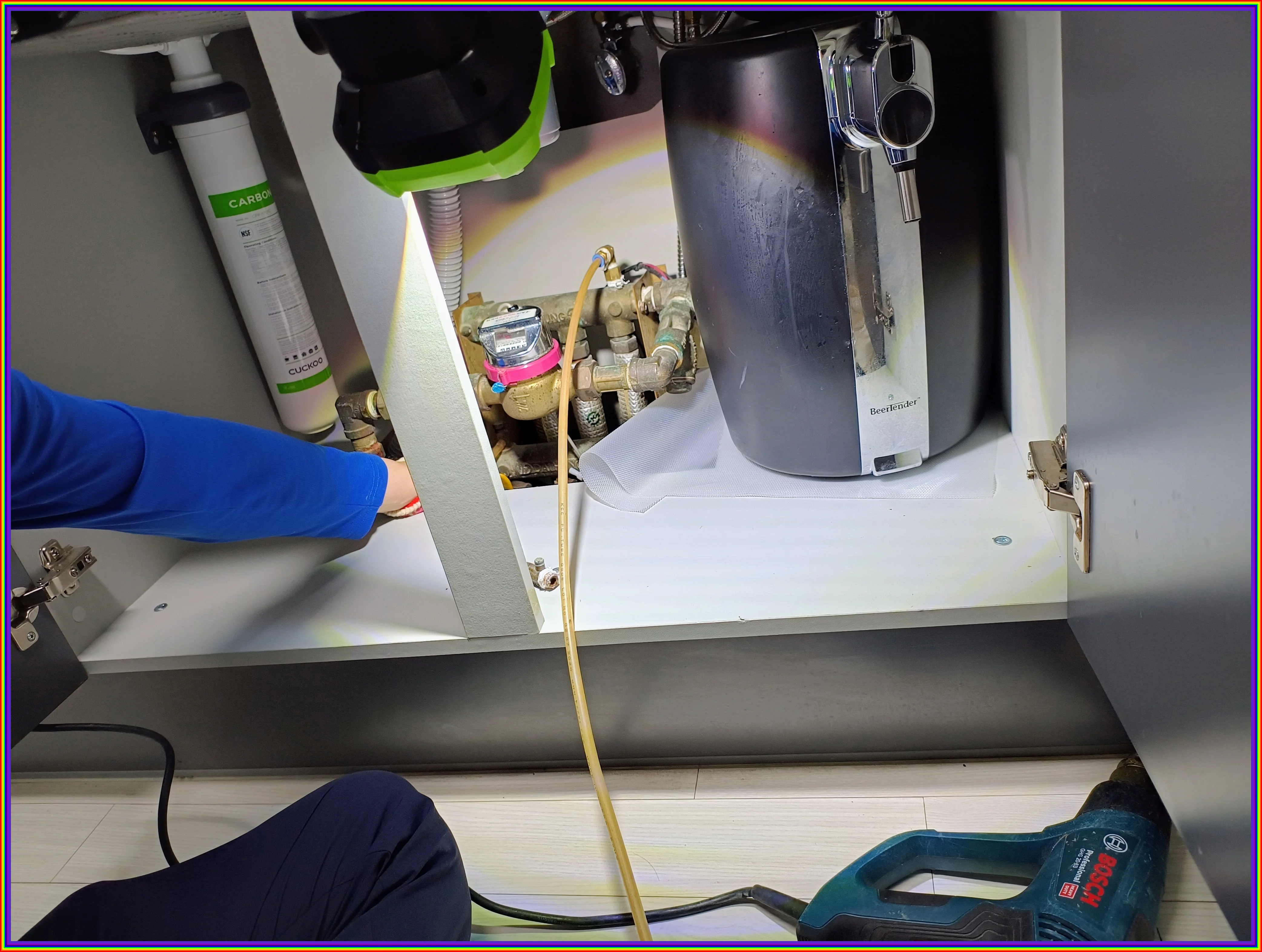 누수 현장 이미지